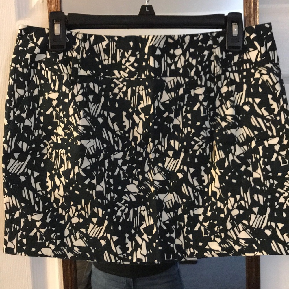 Black and white skirt